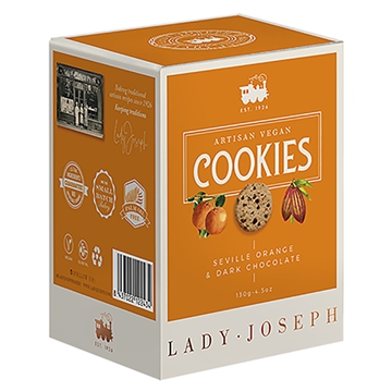 Cookies - appelsin og mørk chokolade